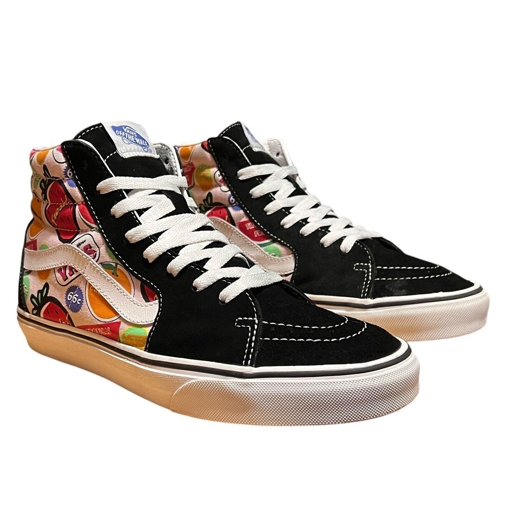 Vans Sk8-Hi Retro Mart Womens Size 11 Mens 9.5 Food High‎ Top Sneakers # 508731